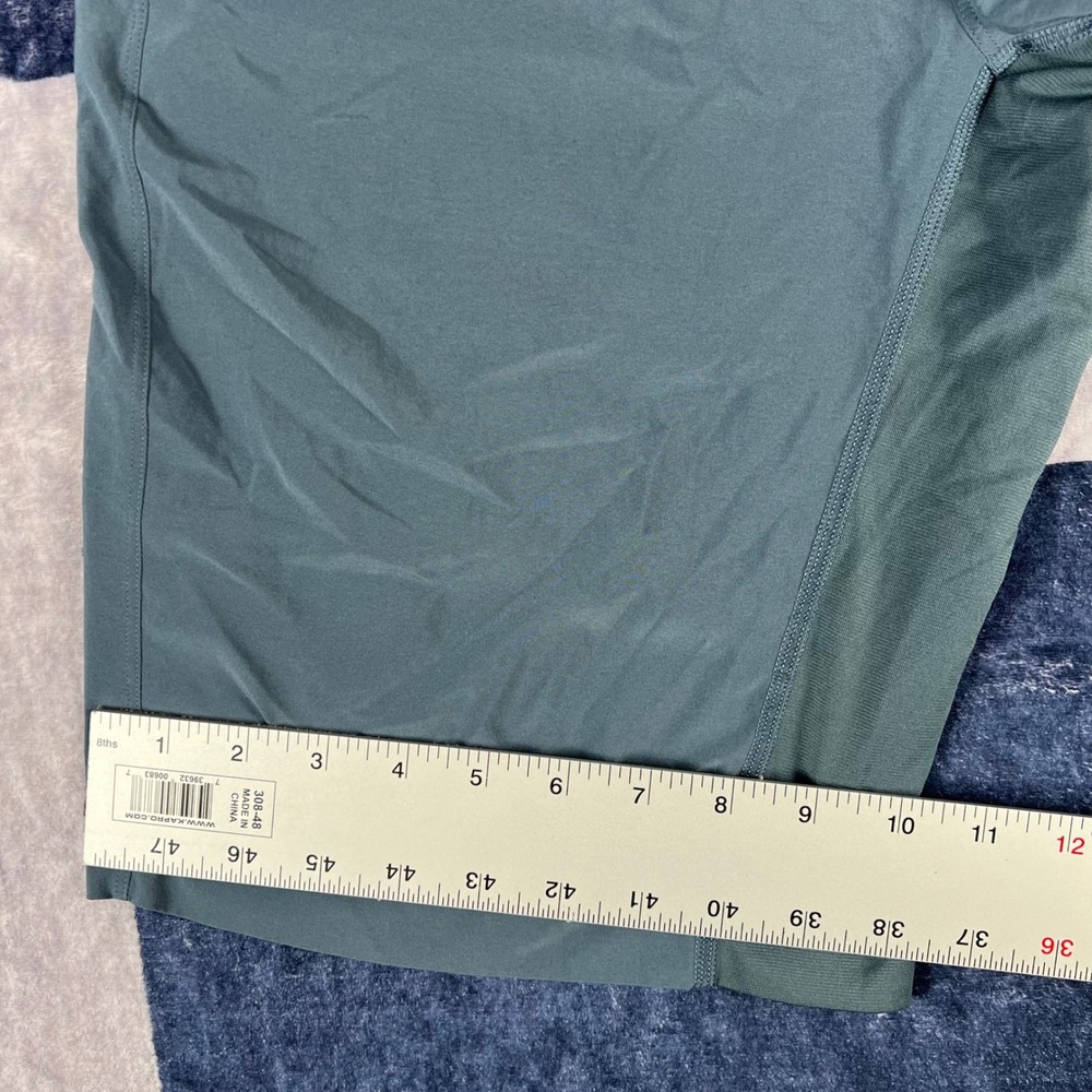 Lululemon Mens T.H.E. Short Teal Blue Green Size Medium Activewear - Picture 7 of 8
